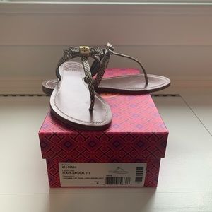 Like new Tory Burch Leighanne thong (8)